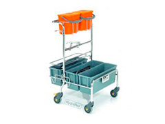 Trolleys for clean rooms Hydroflex